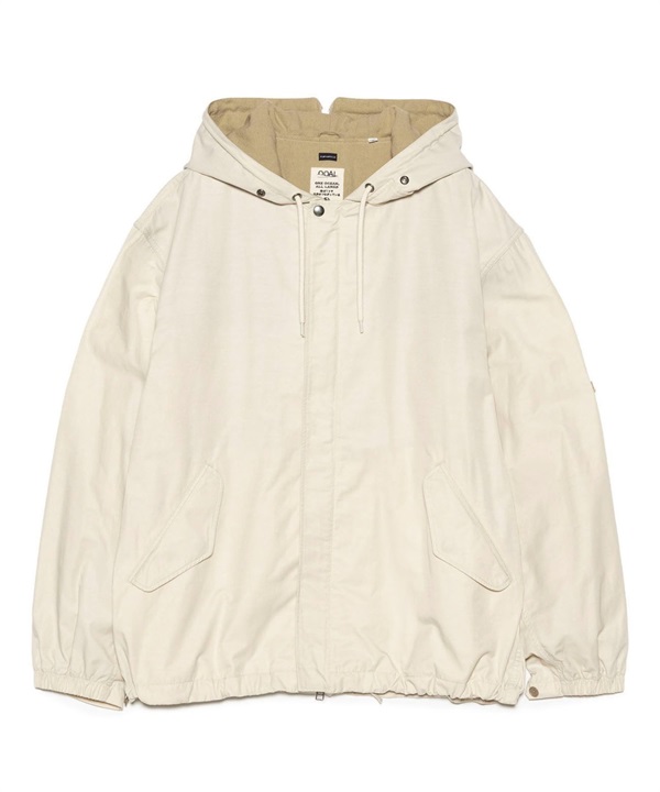 nanamica / Nylon Twill Hooded Jacket(Light Beige-S-L.BEIGE)