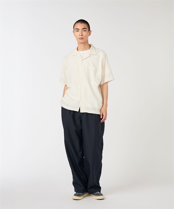nanamica / Open Collar Panama S/S Shirt