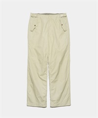 nanamica / Side Belt Wide Pants 側腰帶直筒長褲(卡其色-32-BEIGE)