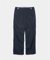 nanamica / Side Belt Wide Pants 側腰帶直筒長褲(深藍色-32-NAVY)
