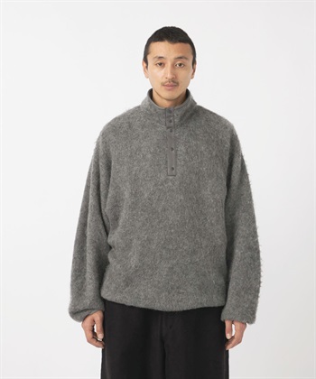 nanamica / Pullover Mohair Sweater 馬海毛大學T恤
