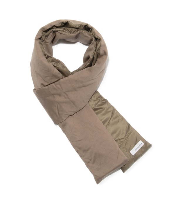 nanamica / Down Muffler 羽絨圍巾(淺褐色-One-BEIGE)