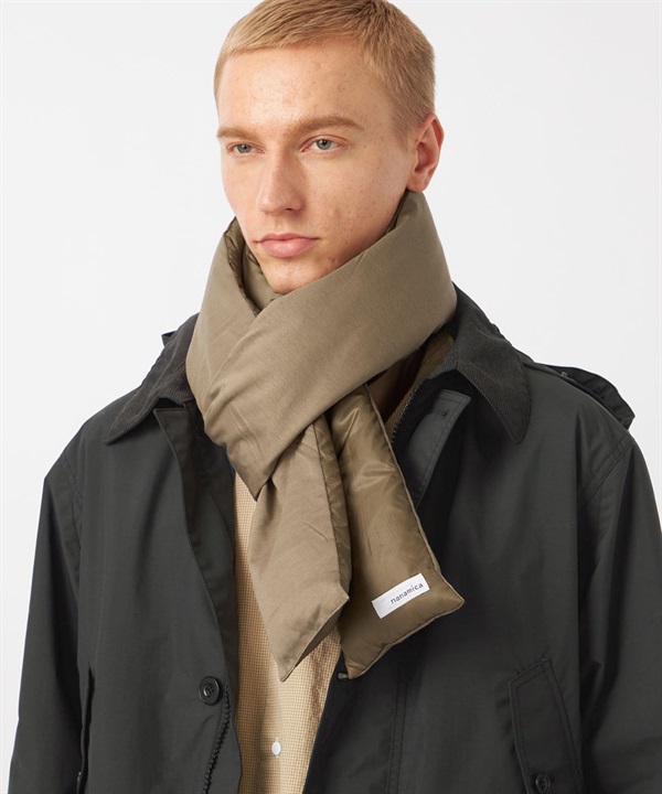 nanamica / Down Muffler 羽絨圍巾