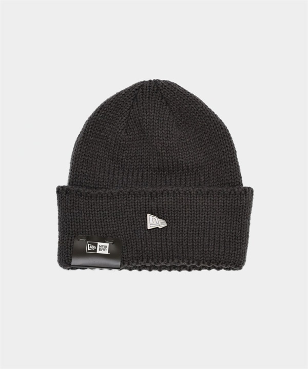 NEW ERA / WIDE CUFF BEANIE NE  毛帽(灰色-Free-CHARCOAL GRAY)