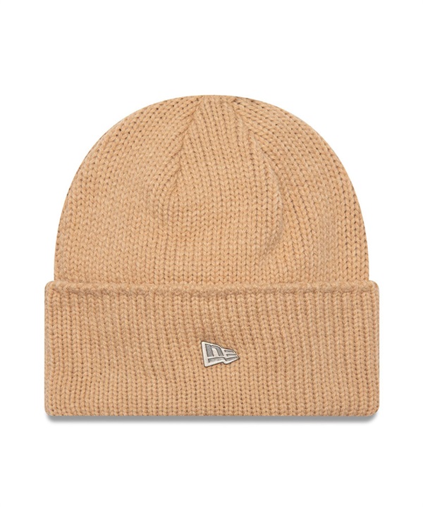 NEW ERA / WIDE CUFF BEANIE NE  毛帽(BEIGE-Free-BEIGE)