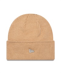 NEW ERA / WIDE CUFF BEANIE NE  毛帽(BEIGE-Free-BEIGE)