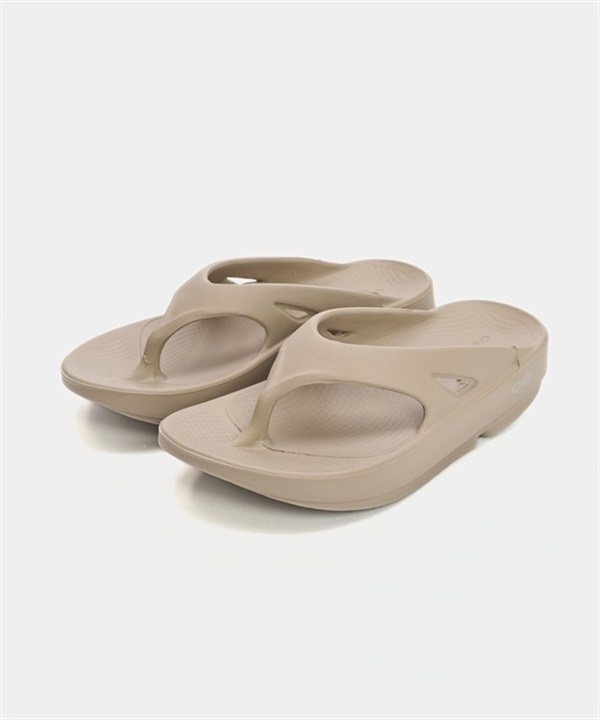 OOFOS / OOriginal W1000 紓壓夾腳拖鞋(女款)(卡其色-US5(22cm)-BEIGE)