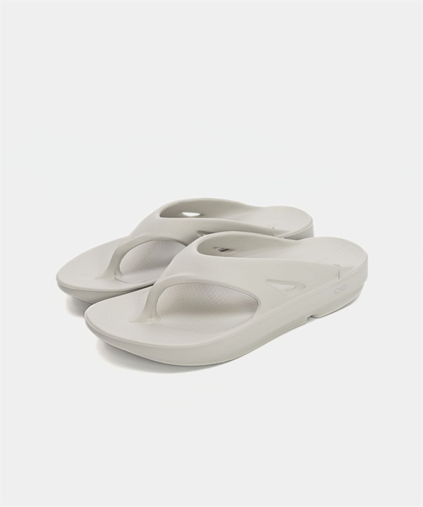 OOFOS / OOriginal W1000-MOST 紓壓夾腳拖鞋(女款)(淺灰色-US6(23cm)-LIGHT GRAY)