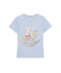 OPEN YY / ROCKING BABY TEE(藍色-S-LIGHT BLUE)