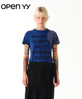 OPEN YY / YY DOT TYPO TEE
