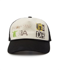 OPEN YY / YY PHONETIC TRUCKER CAP(黑色-one-BLACK)