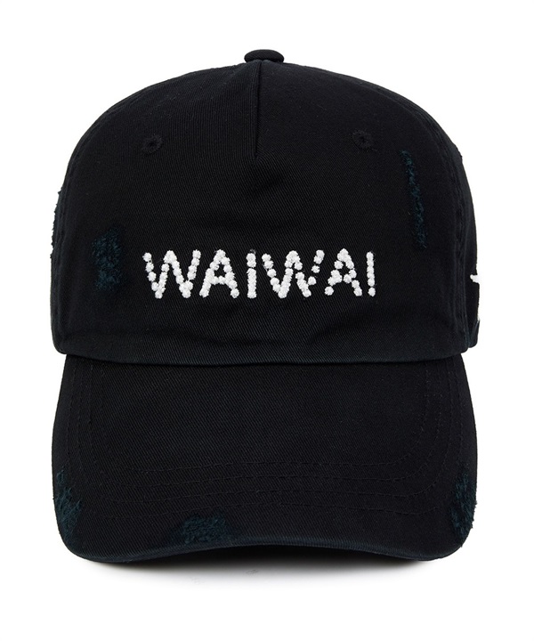 OPEN YY / WAIWAI TRUCKER CAP(黑色-one-BLACK)