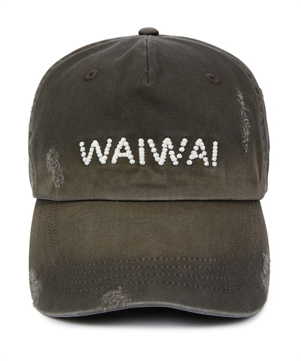 OPEN YY / WAIWAI TRUCKER CAP(卡其綠-one-KHAKI)