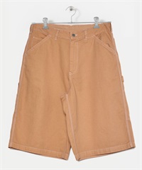 UNIVERSAL OVERALL / 染色加工寬鬆畫家七分褲(膚色-M-BEIGE)