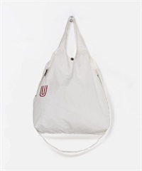 UNIVERSAL OVERALL / Wrinkle 尼龍 2WAY shoulder(米白-FREE-其他白色)