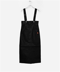 UNIVERSAL OVERALL / TIGHT JUMPER SKIRT(黑色-M-BLACK)