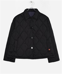 UNIVERSAL OVERALL / REVERSIBLE QUILT JACKET(黑色-FREE-BLACK)