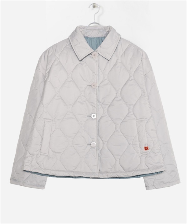 UNIVERSAL OVERALL / REVERSIBLE QUILT JACKET(灰色-FREE-GRAY)