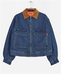 UNIVERSAL OVERALL / PADDED WORK JACKET(靛藍色-FREE-INDIGO BLUE)