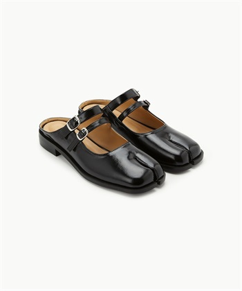 PAES / Double Buckle Mule Black