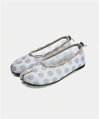 PAES / 圓點分趾芭蕾鞋(灰色圓點-23.5-其他灰色)