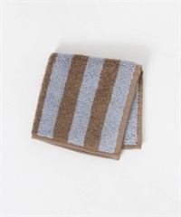 UR TECH 條紋小方巾(灰色x淺灰色-25x25-GRAY)