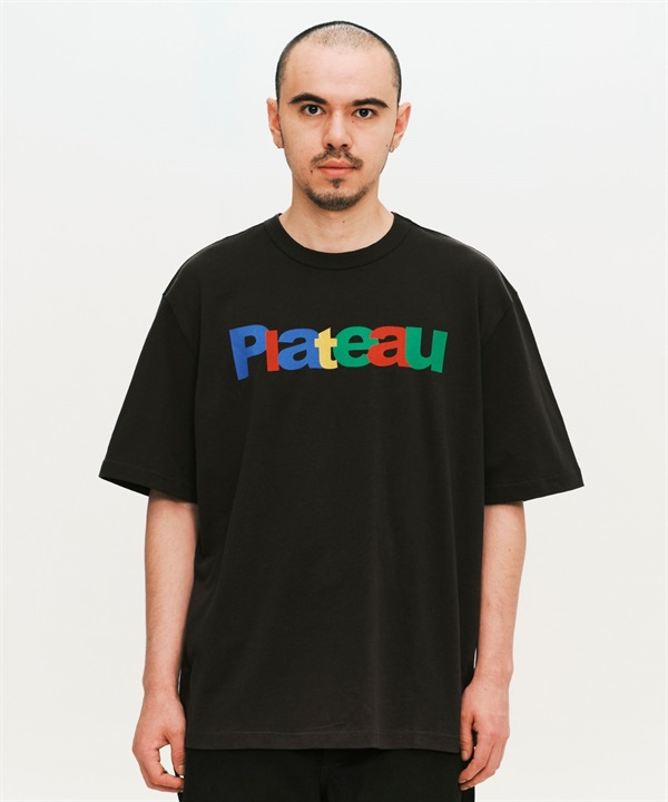 Plateau Studio / BRYG tee(Black-2-BLACK)
