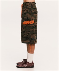Plateau Studio / Camo sweat shorts(Washed camo-2-其他綠色)