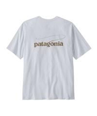 Patagonia /  M's Casting Logo Responsibili-Tee(白色WHI-M-WHITE)