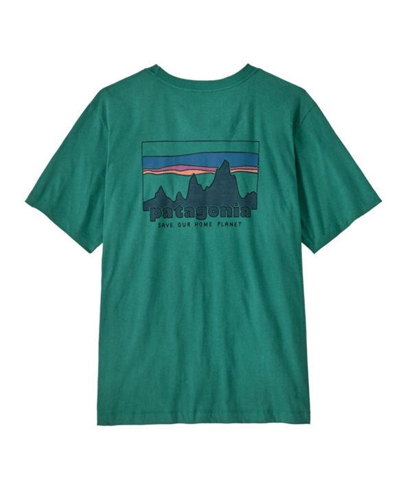 Patagonia /  M's '73 Skyline T-Shirt(綠色GEMG-M-GREEN)