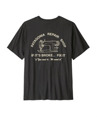 Patagonia /  M's Repair Shop T-Shirt(黑色INBK-M-BLACK)