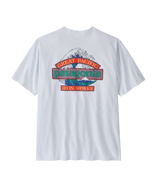Patagonia /  M's Great Waves Responsibili-Tee(白色WHI-M-WHITE)