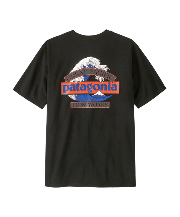 Patagonia /  M's Great Waves Responsibili-Tee(黑色BLK-M-BLACK)