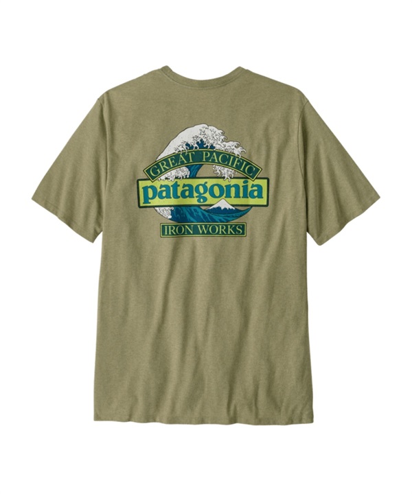 Patagonia /  M's Great Waves Responsibili-Tee(綠色GMTG-M-其他綠色)