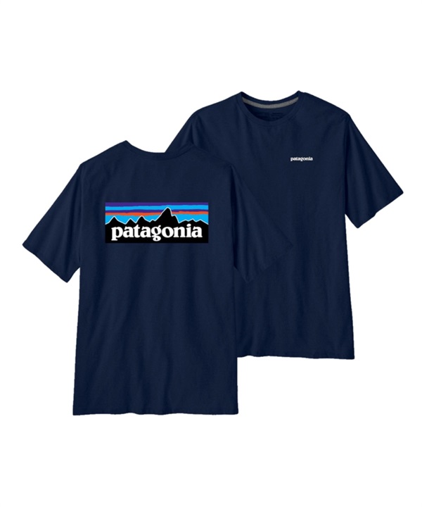 Patagonia /  M's P-6 Logo Responsibili-Tee(深藍色NENA-M-NAVY)