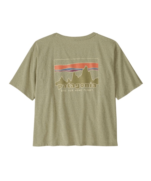 Patagonia /  W's '73 Skyline Easy Cut Responsibili-Tee(石灰綠WSTO-XS-其他灰色)