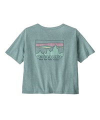 Patagonia /  W's '73 Skyline Easy Cut Responsibili-Tee(藍色BLSG-XS-BLUE)