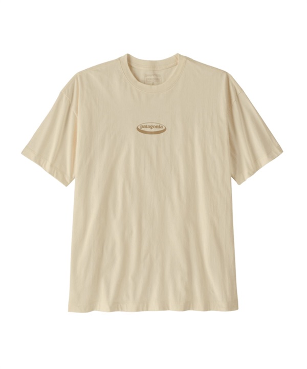 Patagonia /  W's '95 Oval Logo Oversized T-Shirt(膚色UDNL-S-IVORY)