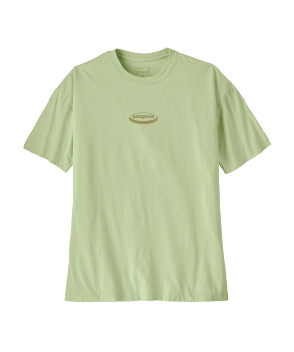 Patagonia /  W's '95 Oval Logo Oversized T-Shirt(綠色LNGR-S-GREEN)