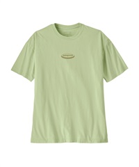 Patagonia /  W's '95 Oval Logo Oversized T-Shirt(綠色LNGR-S-GREEN)