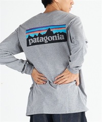 PATAGONIA L/S P-6 Logo Responsibili-Tee