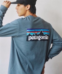 PATAGONIA / M's L/S P-6 Logo Responsibili-Tee