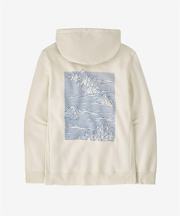 Patagonia / Strataspire Uprisal 印花連帽上衣(白色BCW-S-WHITE)