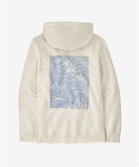 Patagonia / Strataspire Uprisal 印花連帽上衣(白色BCW-S-WHITE)