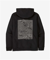 Patagonia / Strataspire Uprisal 印花連帽上衣(黑色BLK-S-BLACK)