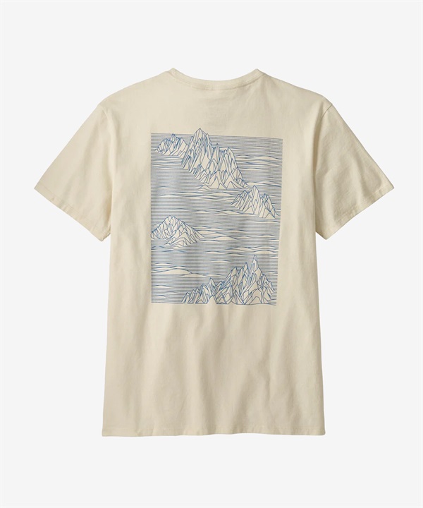 Patagonia / Strataspire 再生棉印花短袖上衣(白色BCW-M-WHITE)