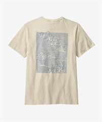 Patagonia / Strataspire 再生棉印花短袖上衣(白色BCW-M-WHITE)