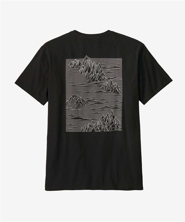 Patagonia / Strataspire 再生棉印花短袖上衣(黑色BLK-M-BLACK)