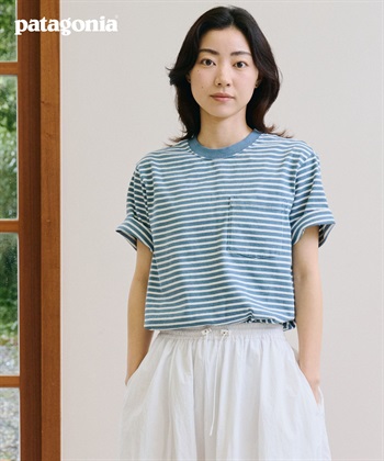 Patagonia / 條紋口袋短袖上衣