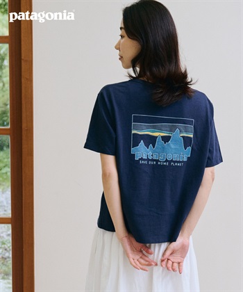 Patagonia / '73 Skyline Easy Cut 再生棉短袖上衣